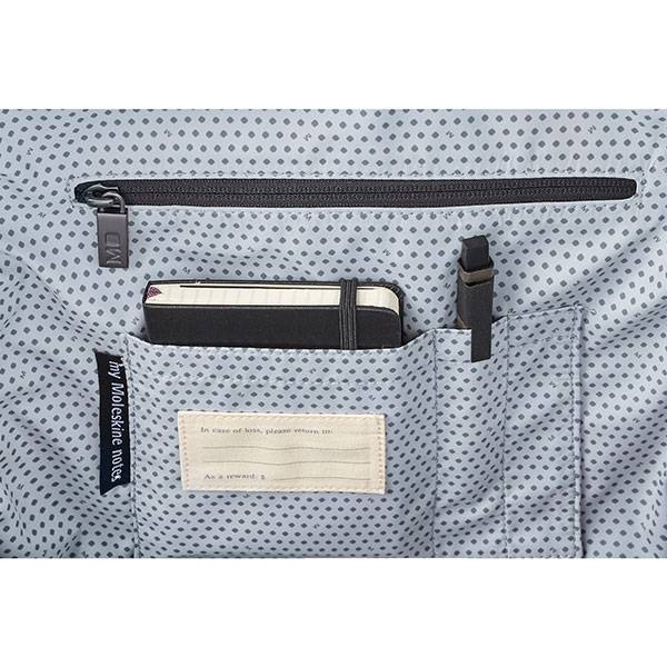 Рюкзак Moleskine The Backpack Technical Weave Черный