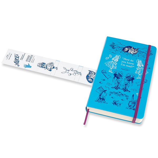 Средний ежедневник Moleskine Alice 2019-2020 Твердый Синий