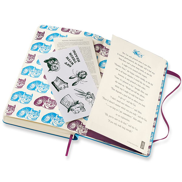 Средний ежедневник Moleskine Alice 2019-2020 Твердый Синий