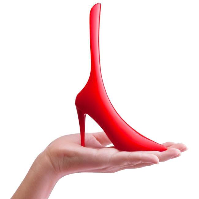 Ложка для взуття Qualy Cindy Shoehorn Червоний