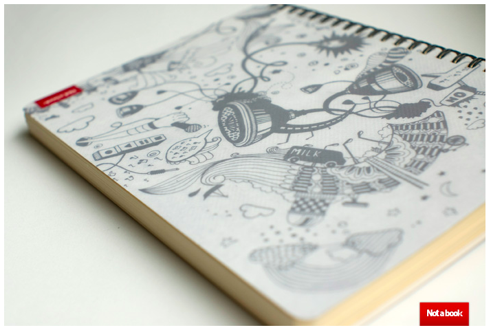 Скетчбук А4 Entrance Notabook