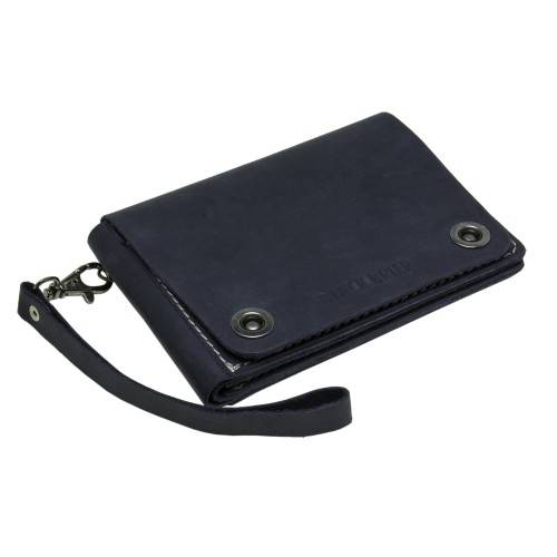 Кожаная сумка-органайзер для документов Black Brier Синяя (TK-3-97P)