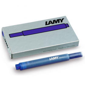 Картриджи Lamy T10 с чернилами для перьевых ручек Lamy 5 шт Синие