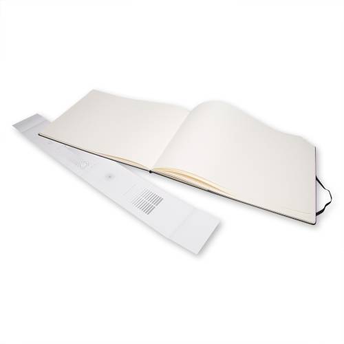 Великий Блокнот Moleskine Art А3 Акварель Чорний