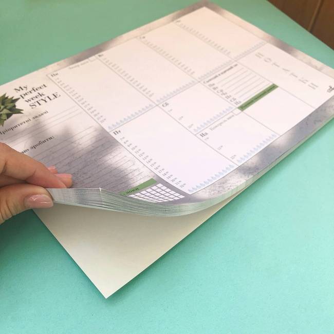 Отрывной еженедельник My Perfect Day Business A4 52 листа