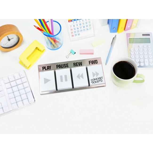 Блок для записів Pressing Matters Rocket Design Silver