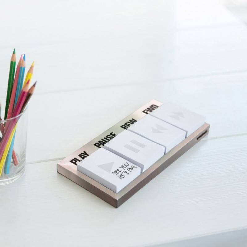 Блок для записів Pressing Matters Rocket Design Silver