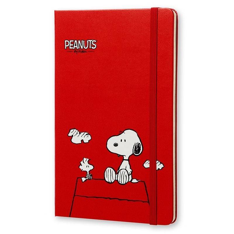 Средний блокнот Moleskine Peanuts Красный