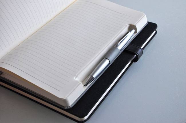 Блокнот Arwey Baer Синий с ручкой