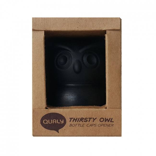 Відкривачка для пляшок 2 в 1 Qualy Thirsty Owl Відкривачка для пляшок 2 в 1 Qualy Thirsty Owl