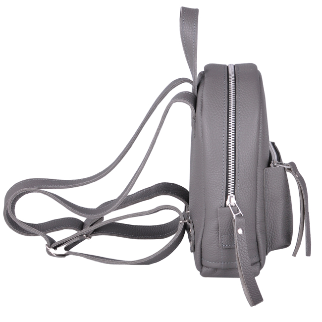 Рюкзак из кожи JIZUZ Baby Sport New Dark Grey