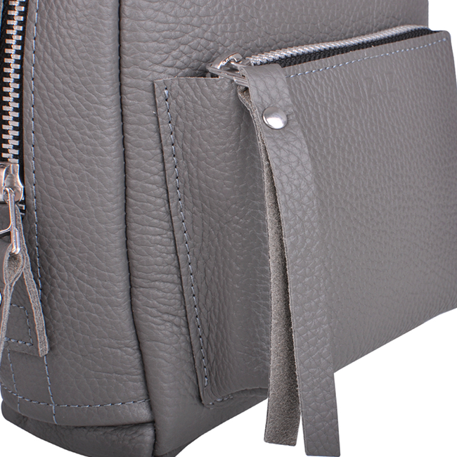 Рюкзак из кожи JIZUZ Baby Sport New Dark Grey