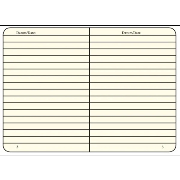 Блокнот Leuchtturm1917 MasterSlim Чорний Лінія (334917)