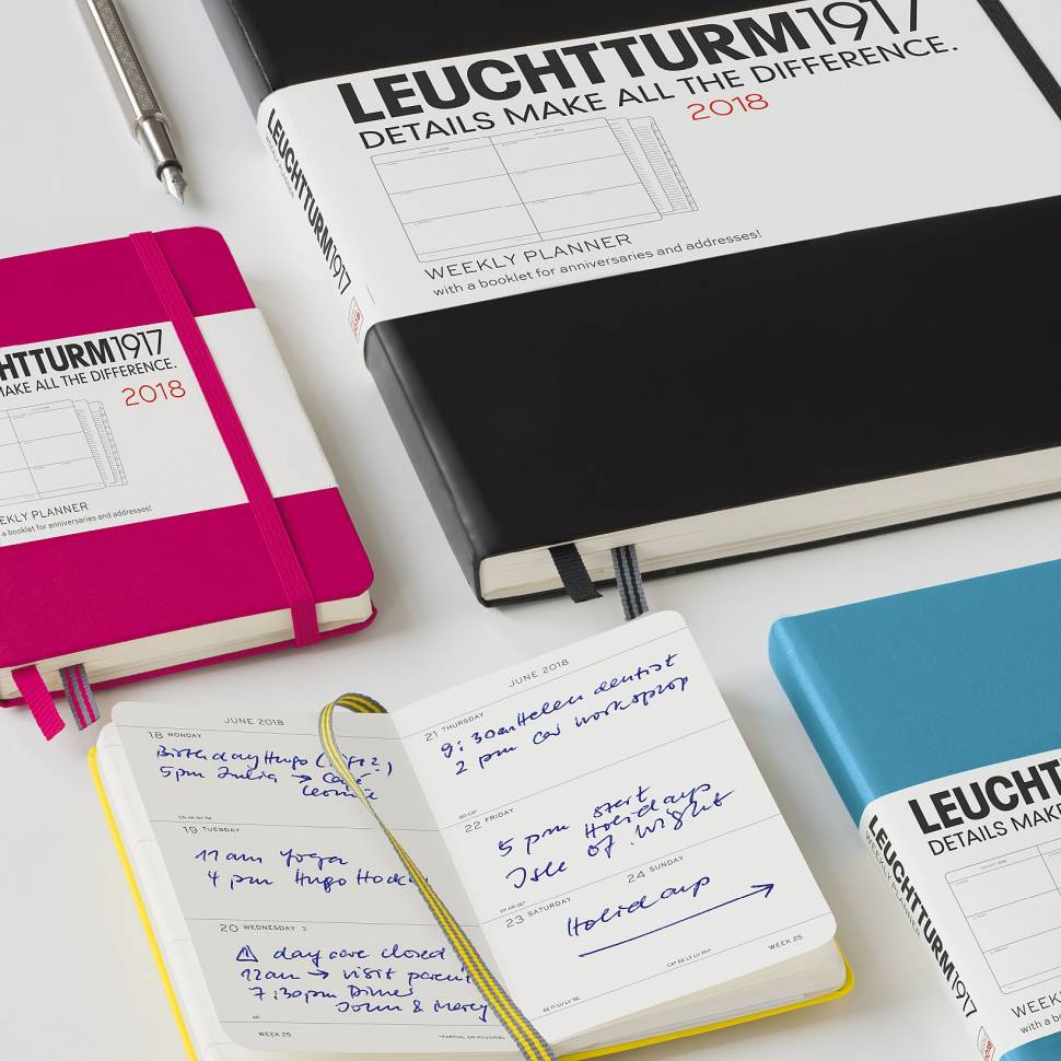 Еженедельник Leuchtturm1917 Master Черный 2019 (357845)