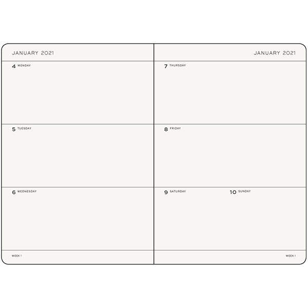 Кишеньковий Тижневик Leuchtturm1917 Винний 2021