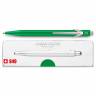 Ручка Caran d'Ache 849 Metal-X Green + подарунковий футляр