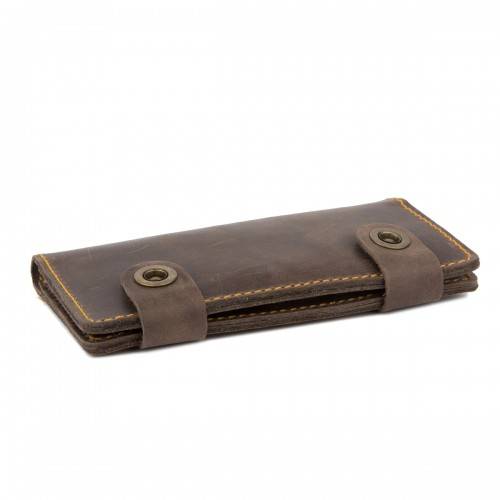 Вертикальное портмоне Black Brier Коричневое