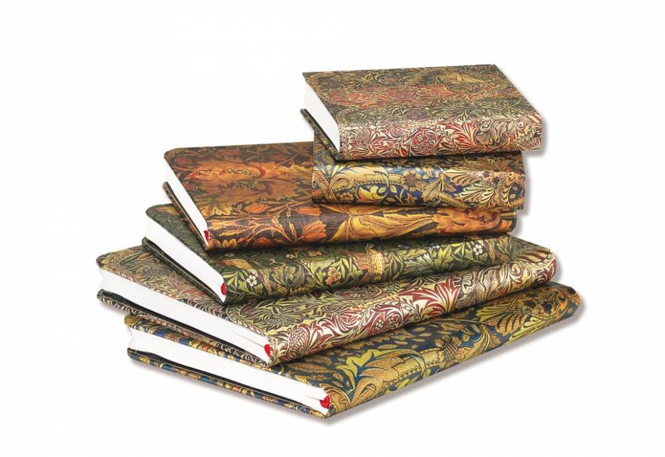 Средний блокнот Paperblanks Уильям Моррис Птицы