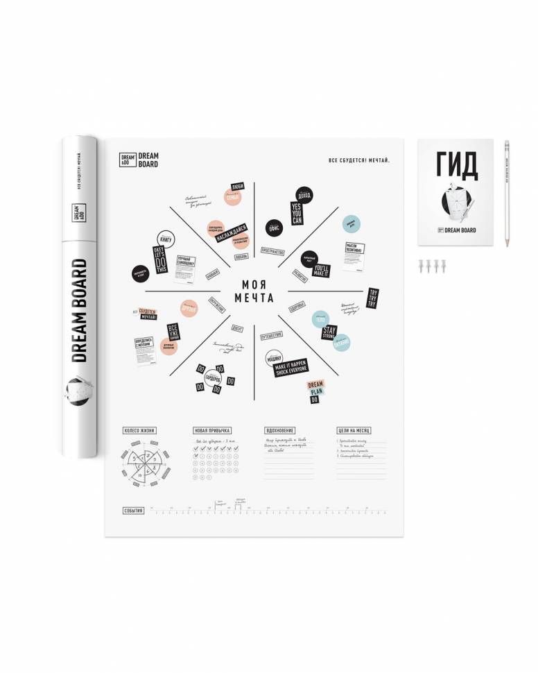 Карта бажань Dream and Do російською мовою