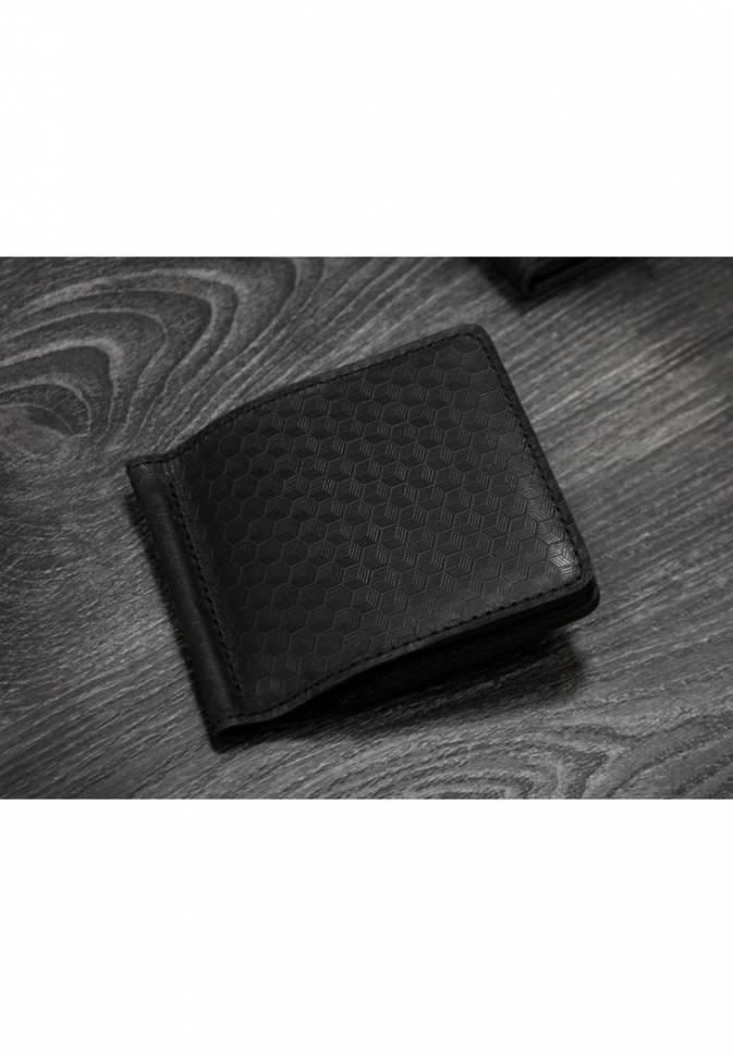 Портмоне BlankNote Карбон 1.0 Графит