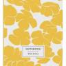 Блокнот Gifty Yellow Flowers S 16x9,5 см + подарок