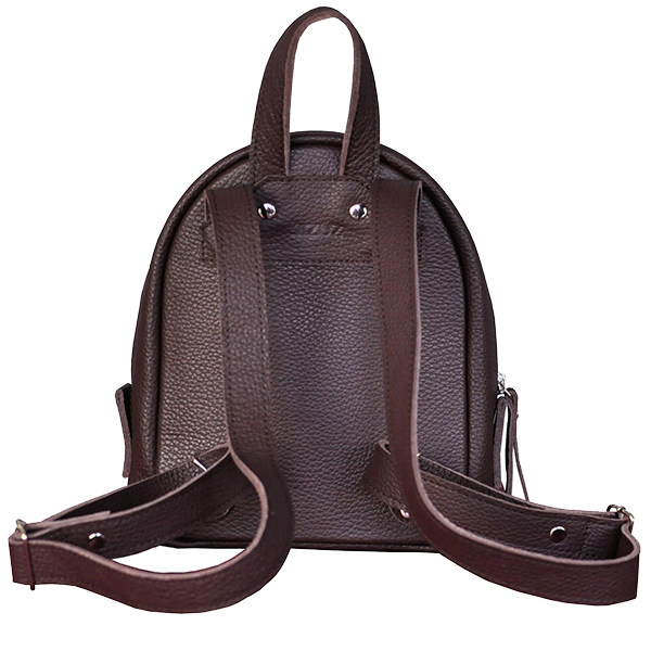Рюкзак из кожи JIZUZ Baby Sport Wine с заклепками