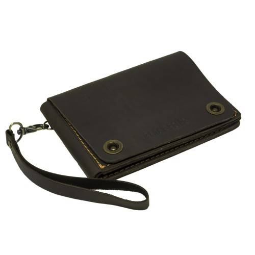 Кожаная сумка-органайзер для документов Black Brier Коричневая (ТК-3-33Р)