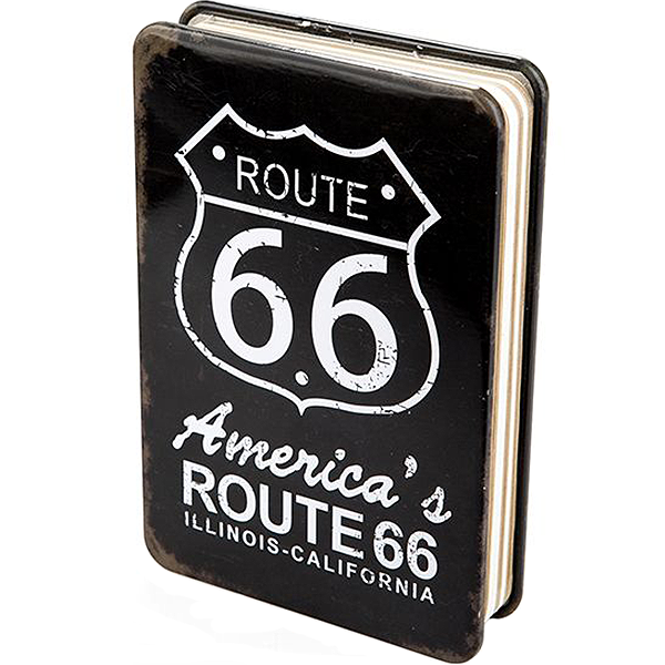 Блокнот Languo America&#39;s Route 66 в металевій обкладинці