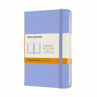 Кишеньковий блокнот Moleskine Classic Блакитна Гортензія в лінію