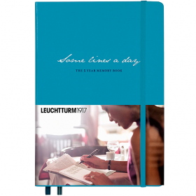 Блокнот Leuchtturm1917 Memory Book (Щоденник на 5 років) Середній Холодний синій (355276)