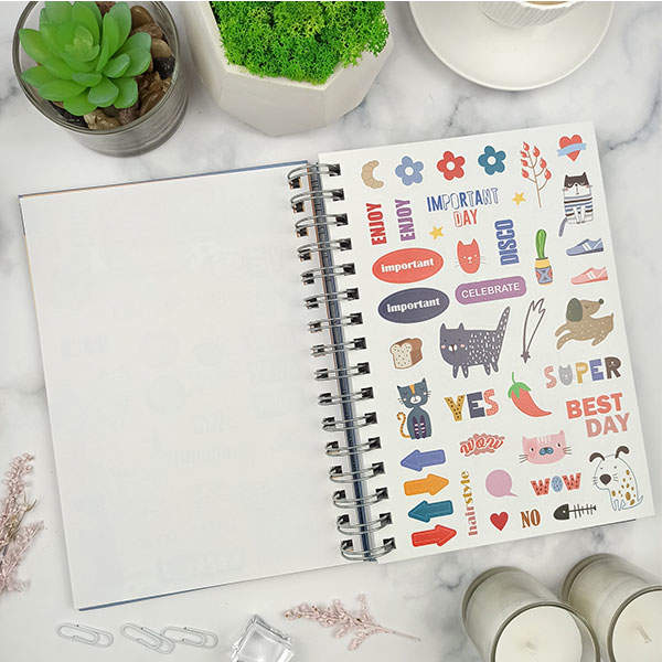 Блокнот на пружине MriyTaDiy Кошечки