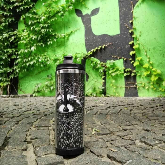 Термокружка Ziz Єнот (380 мл)