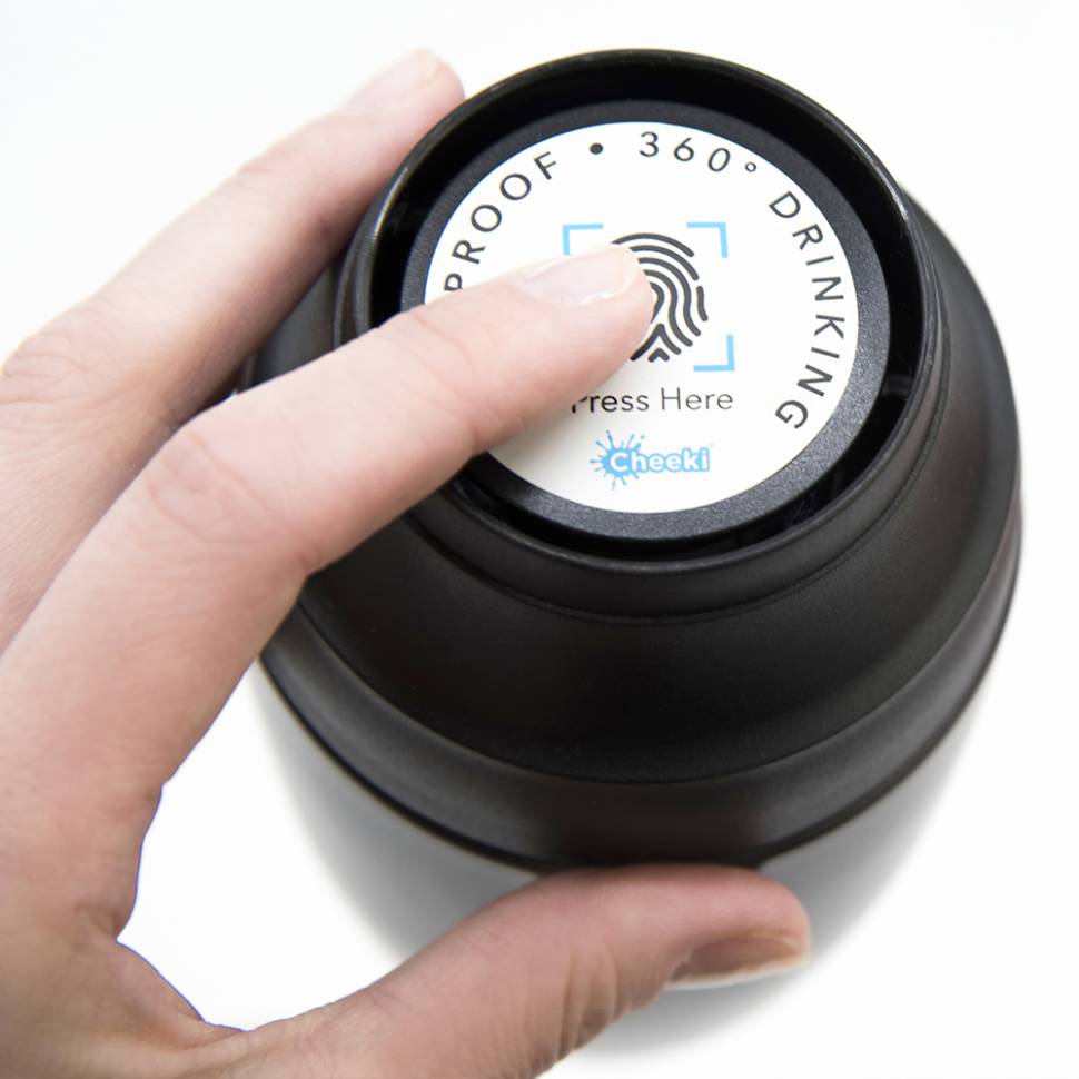 Термостакан Cheeki Coffee Mugs Leak Proof 350 ml Black