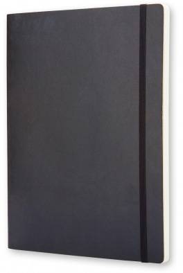 Большой блокнот Moleskine Classic Мягкая обложка Черный Чистые листы