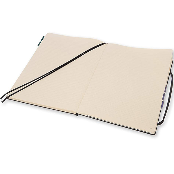 Большой блокнот Workbook Moleskine черный Линия