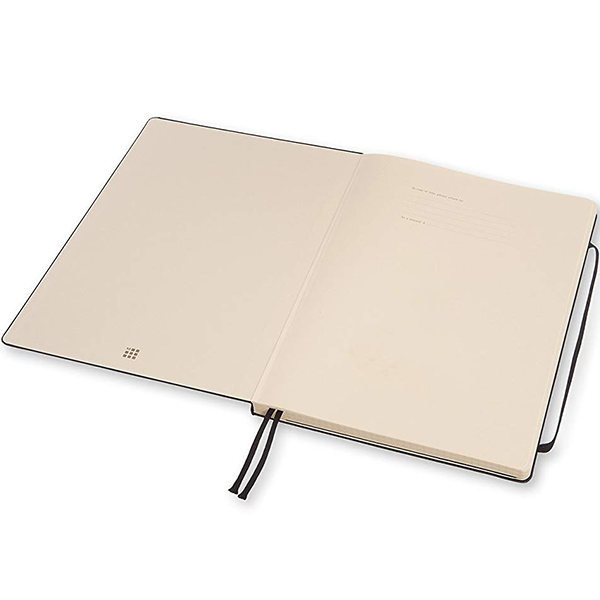 Большой блокнот Workbook Moleskine черный Линия