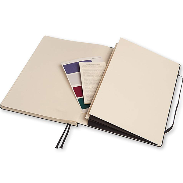 Большой блокнот Workbook Moleskine черный Линия