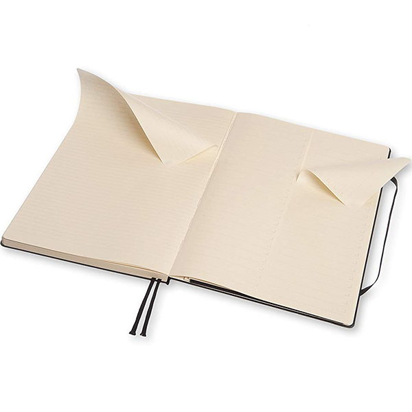Большой блокнот Workbook Moleskine черный Линия