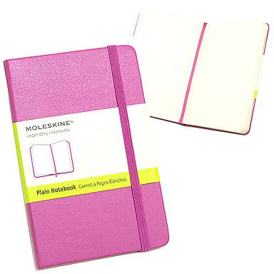 Карманный блокнот Moleskine Classic Твердая обложка Розовый Чистые листы