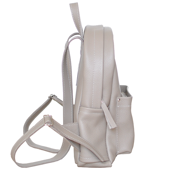 Рюкзак из кожи JIZUZ Carbon S Beige