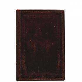 Кишеньковий блокнот Paperblanks Стара Шкіра Flexi Чорний Марокканський