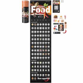 Cкретч-постер на холодильник 100 Справ Food Еdition (про вкусностях)