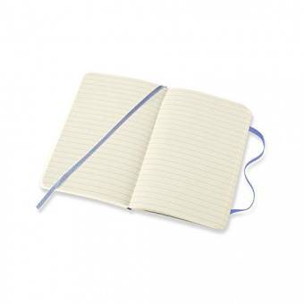 Карманный блокнот Moleskine Classic Голубая Гортензия Мягкий в линию