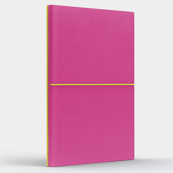 Блокнот Like U Duo A5 Розовый/Лимонный