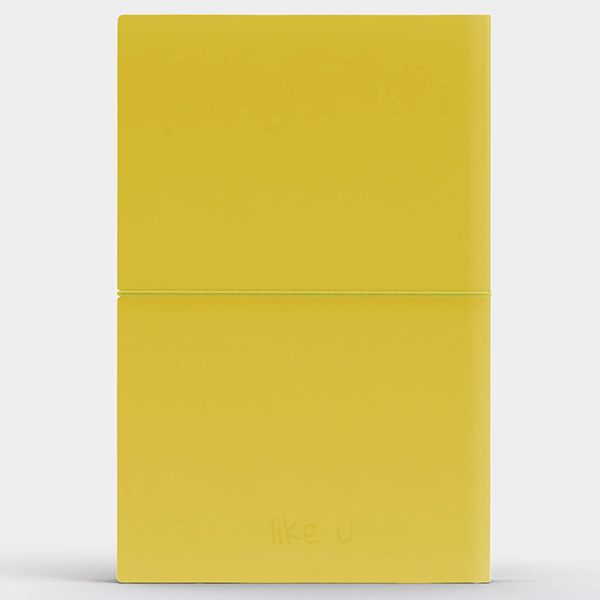 Блокнот Like U Duo A5 Розовый/Лимонный