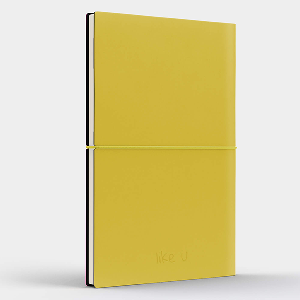 Блокнот Like U Duo A5 Розовый/Лимонный