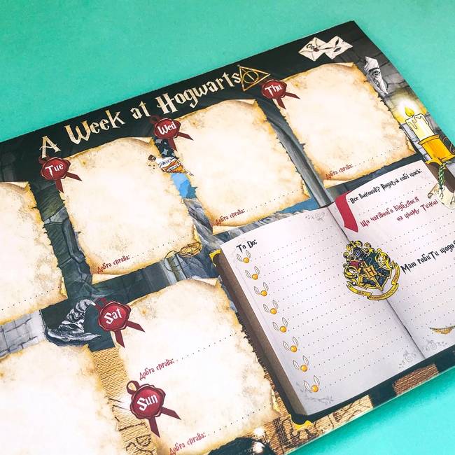 Отрывной еженедельник My Perfect Day Harry Potter A4 52 листа