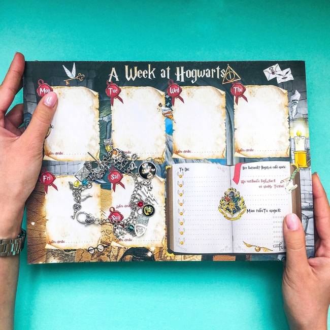 Отрывной еженедельник My Perfect Day Harry Potter A4 52 листа