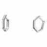 Серьги из серебра Cote & Jeunot Геометрия круглая форма