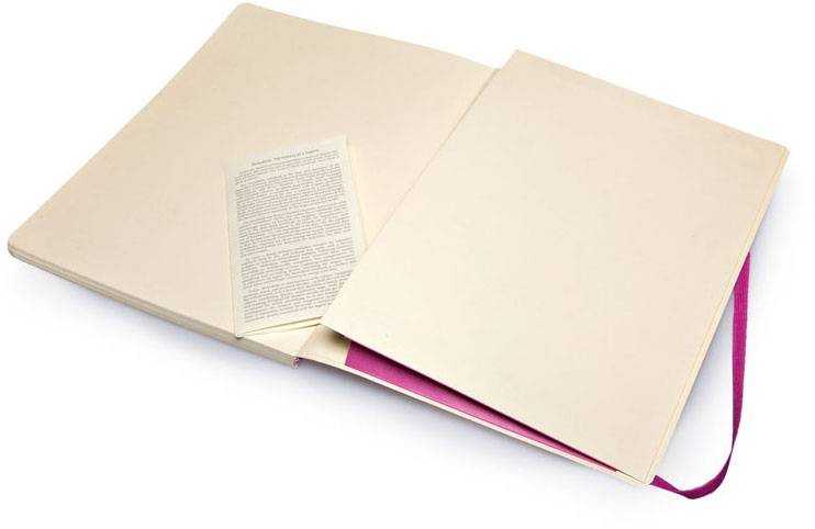 Блокнот Moleskine Classic Великий Лінія Рожевий М'який